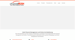 Desktop Screenshot of channelrush.de