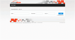 Desktop Screenshot of channelrush.net